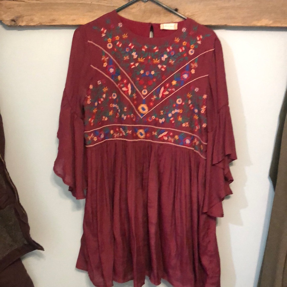 Altered State Embroidered Dress Size Medium